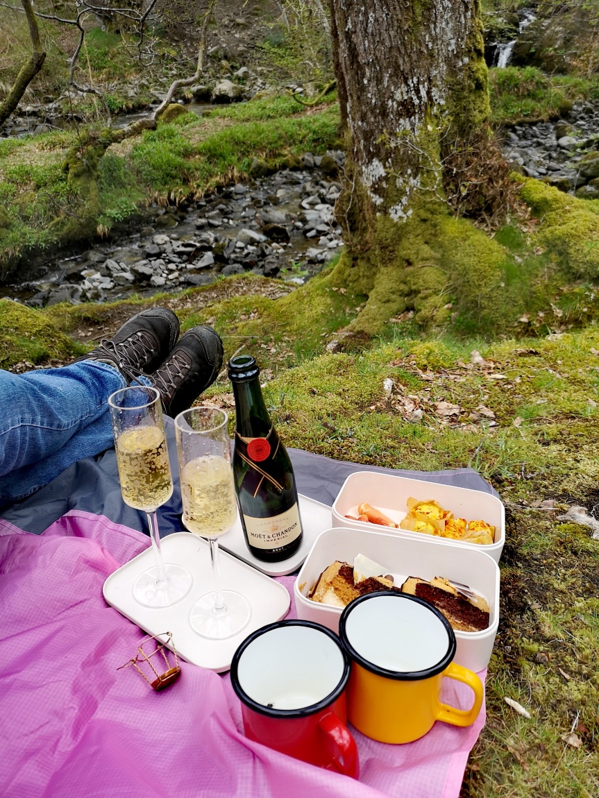 New Thing 15 : A fancy waterfall picnic